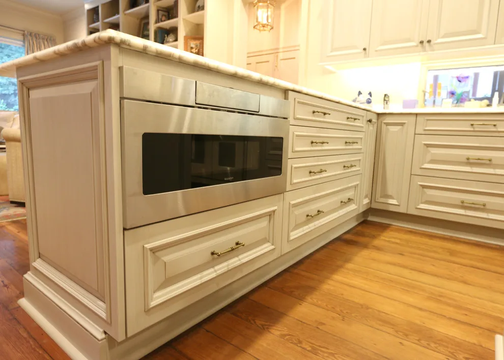 Pull-Out Pantry Design Enhances Storage in Wood-Mode Kitchen by Classic Cupboards, Inc - Photo 17