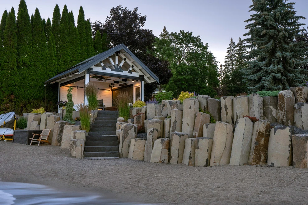 Coeur D'Alene Beachfront by Alderwood Landscape Architecture And Construction - Photo 19
