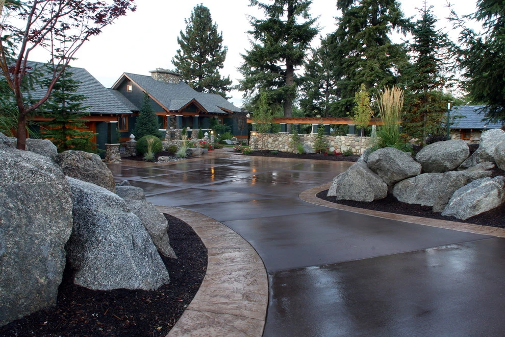 Northwest Water + Light + Concrete by Alderwood Landscape Architecture And Construction - Photo 12
