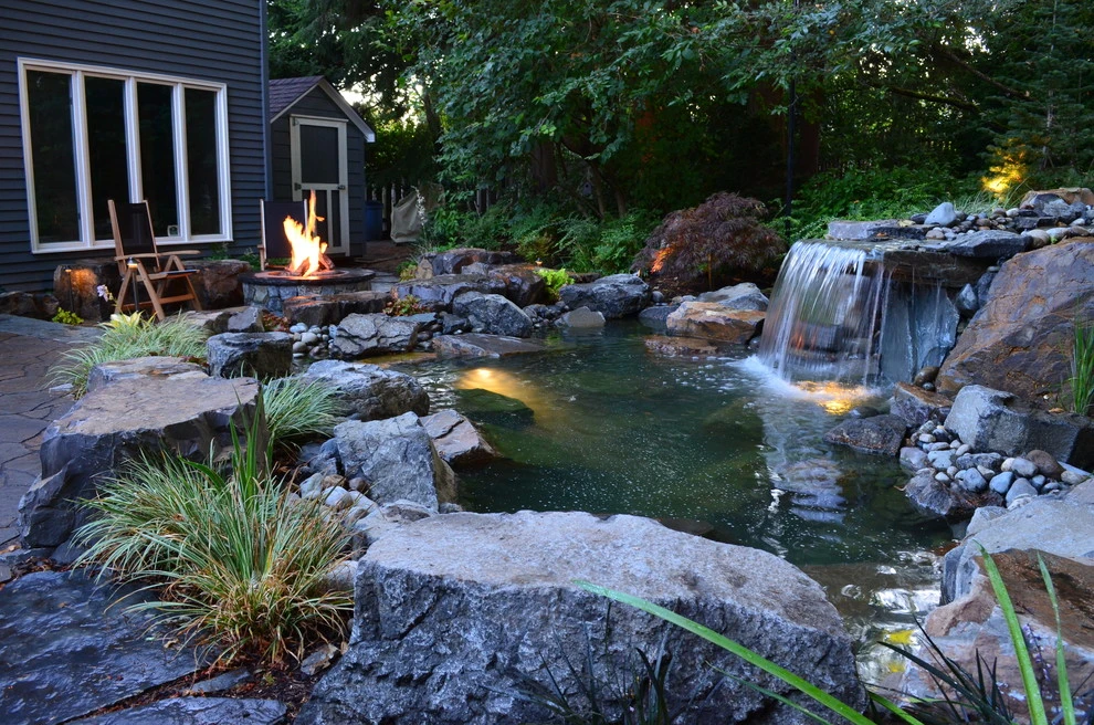 Backyard Oasis by Alderwood Landscape Architecture And Construction - Photo 6