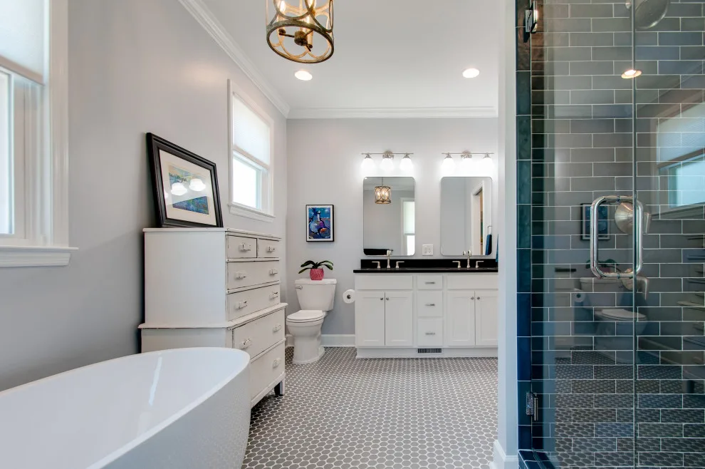 Hickory Grove Primary Bathroom by Usable Space Interiors, LLC - Photo 11