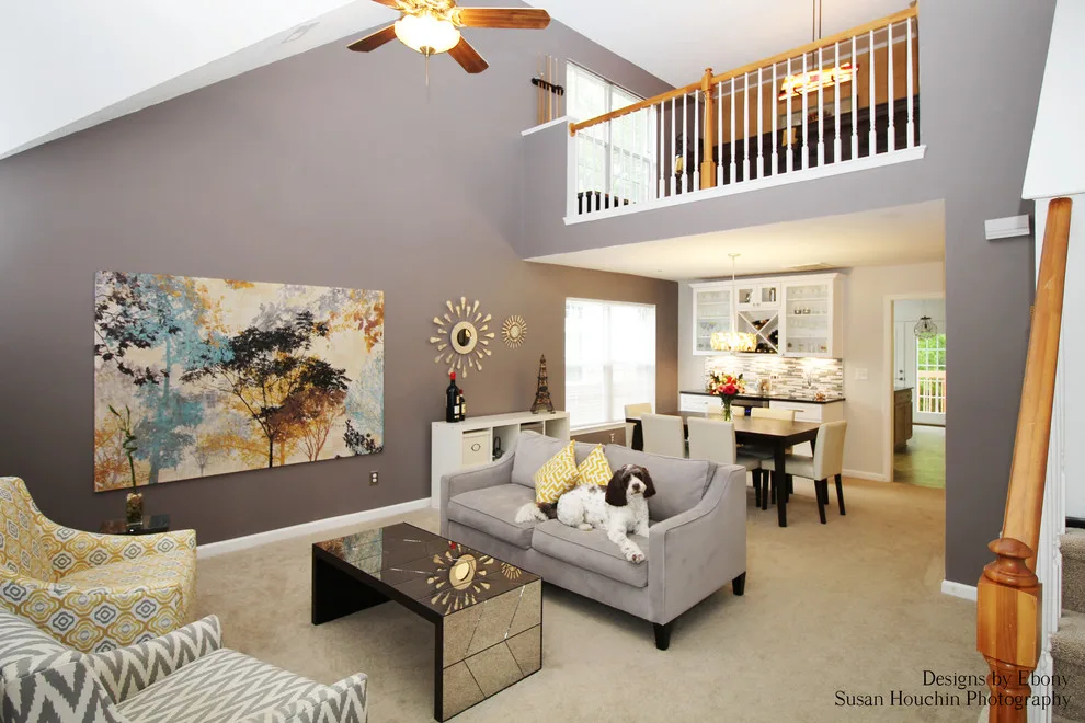 Shared Living-Dining Space by Designs By Ebony, LLC - Photo 2