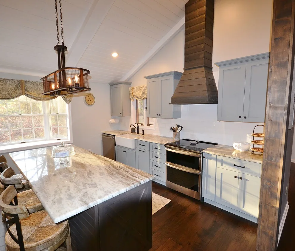 West Chester PA Rustic Kitchen Opening by Chester County Kitchen & Bath - Photo 2