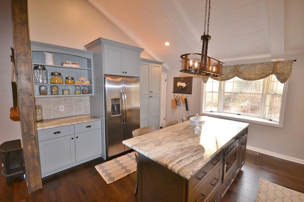 West Chester PA Rustic Kitchen Opening by Chester County Kitchen & Bath - Photo 4