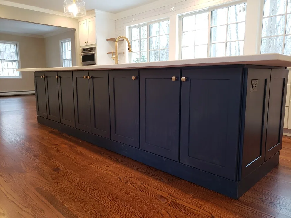 Azure and Ivory Open Plan Kitchen by Radzwillas Kitchen And Bath Design - Photo 5