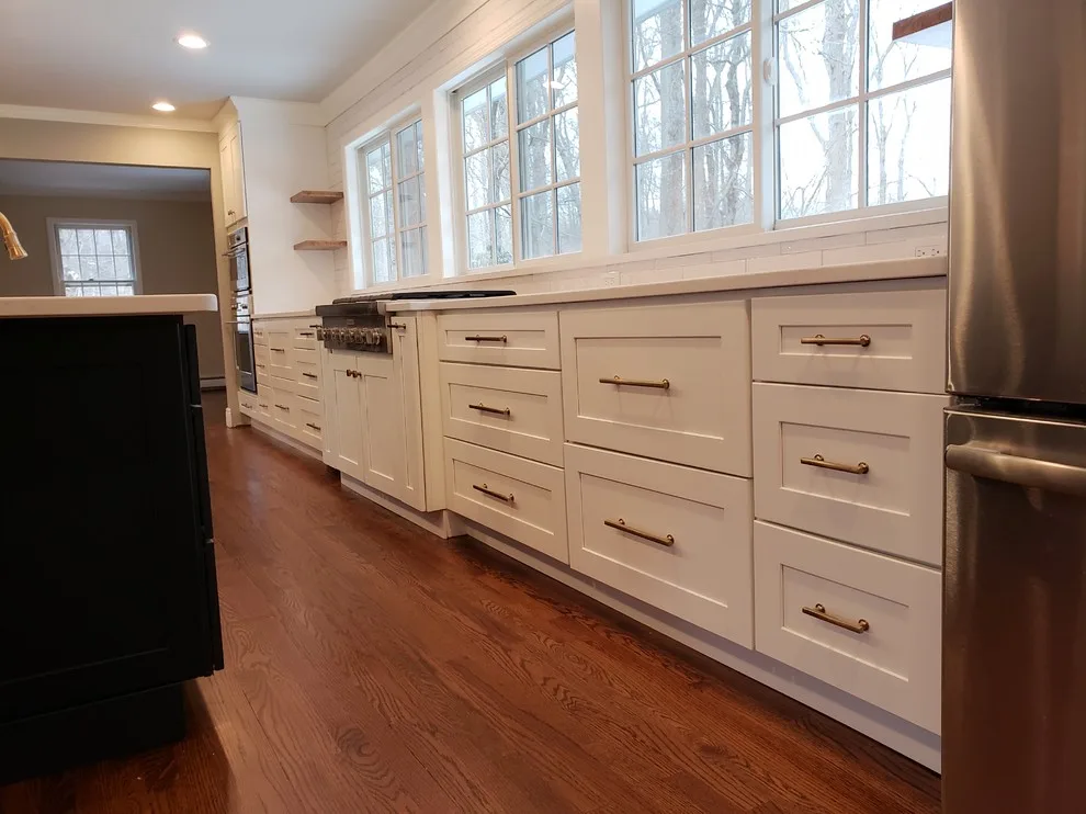 Azure and Ivory Open Plan Kitchen by Radzwillas Kitchen And Bath Design - Photo 10