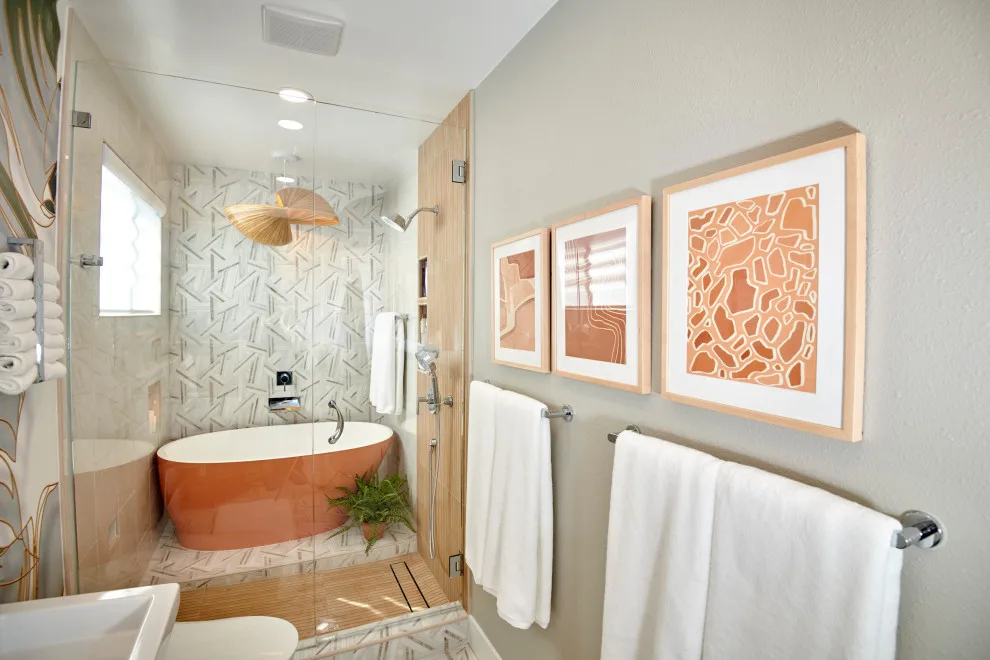 Natural and Intimate Spa Bathroom by Signature Designs Kitchen | Bath | Interiors - Photo 9