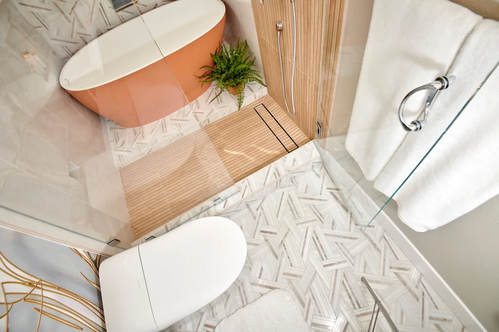 Natural and Intimate Spa Bathroom by Signature Designs Kitchen | Bath | Interiors - Photo 13