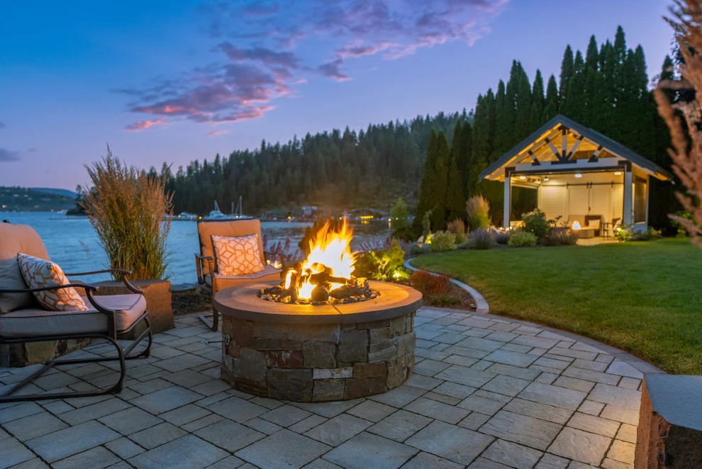 Coeur D'Alene Beachfront by Alderwood Landscape Architecture And Construction - Photo 18