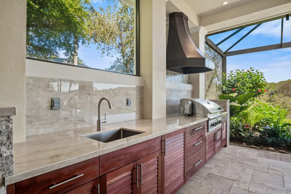 Bonita Bay Outdoor Kitchen by DaVinci Kitchens, Bath, & Cabinetry - Photo 3