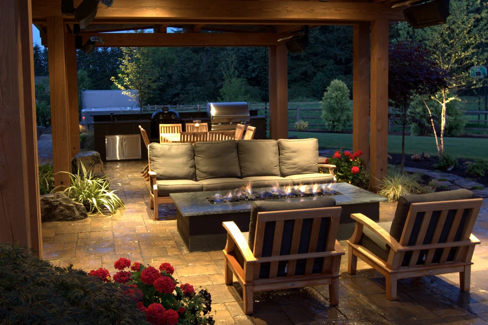Sammamish Outdoor Living + Dining by Alderwood Landscape Architecture And Construction - Photo 9