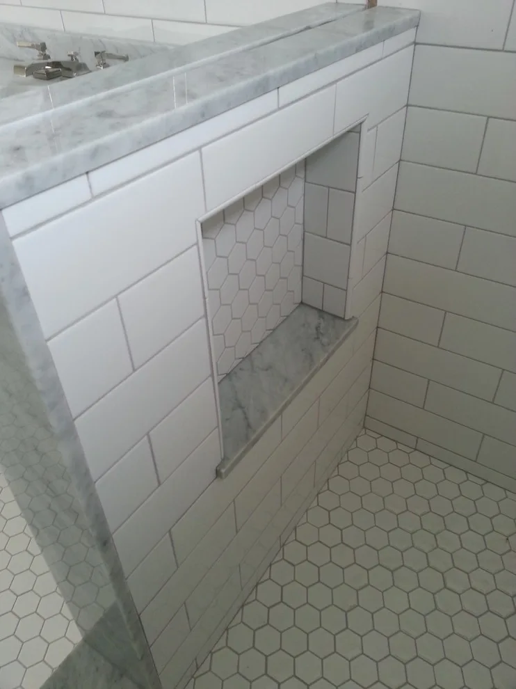 restroom by Sergio Garcia Marble And Tile, Inc. - Photo 29