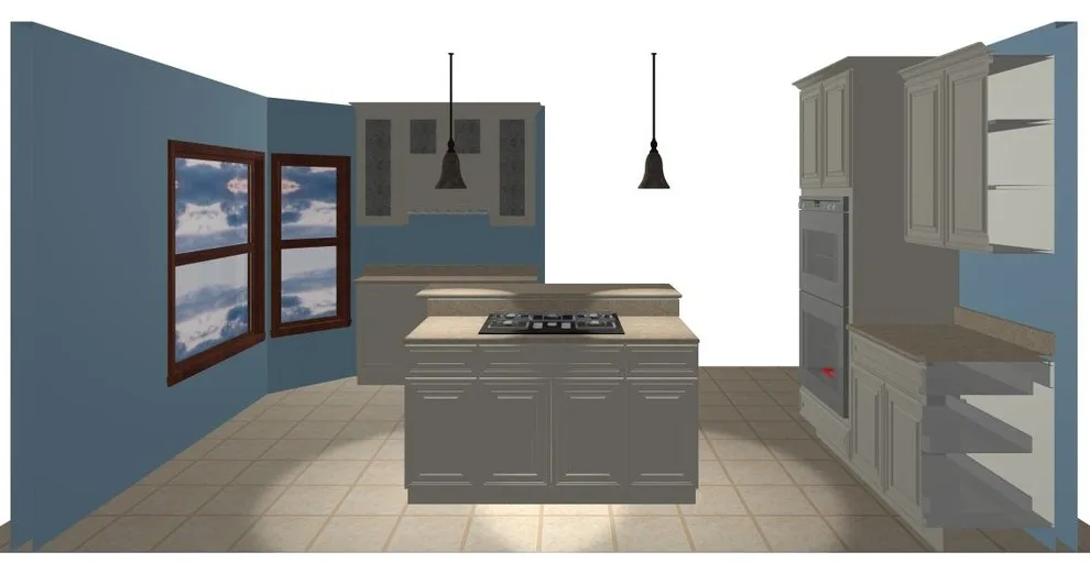 Caldwell Diamond Kitchen by Jeff Shafier Of Lowe's Home Improvement - Photo 4