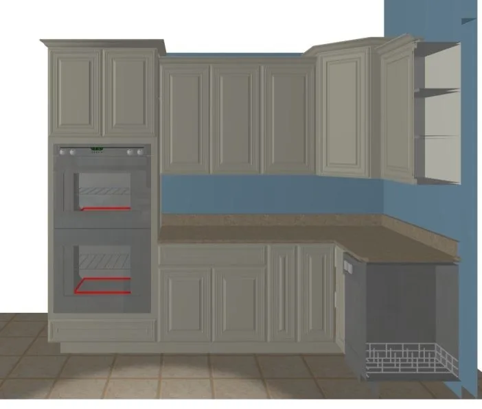 Caldwell Diamond Kitchen by Jeff Shafier Of Lowe's Home Improvement - Photo 13