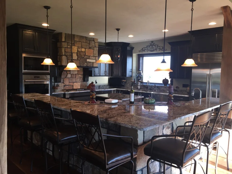 Black Kitchen Cabinets with a Fresh Coat by Finishing Touch Custom Woodworks, Inc. - Photo 2