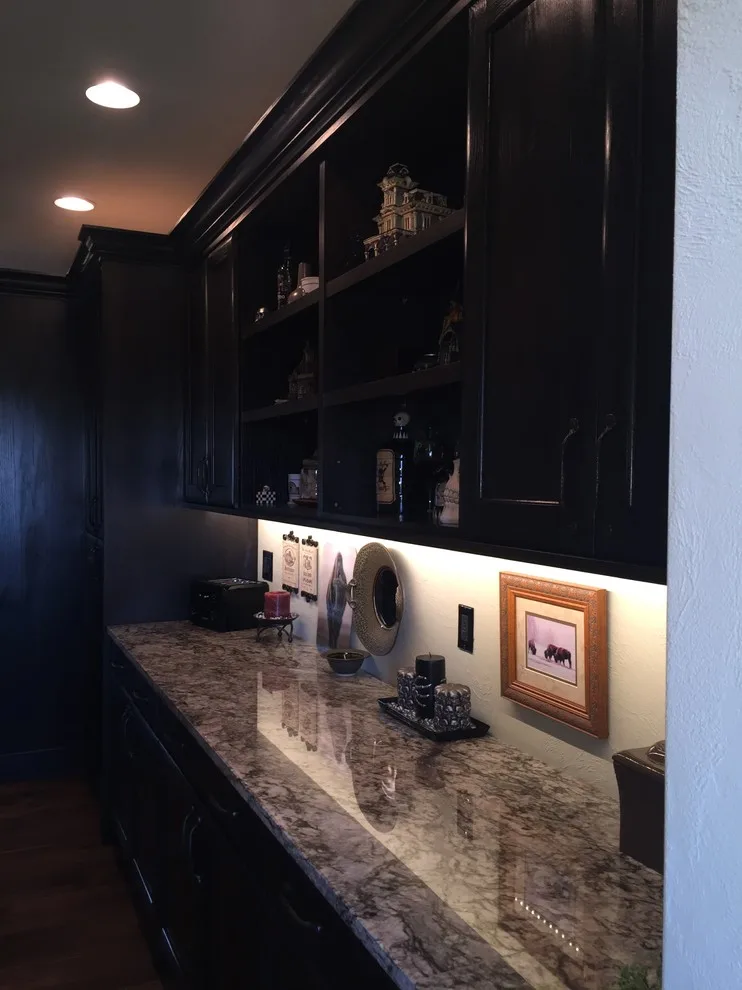 Black Kitchen Cabinets with a Fresh Coat by Finishing Touch Custom Woodworks, Inc. - Photo 7