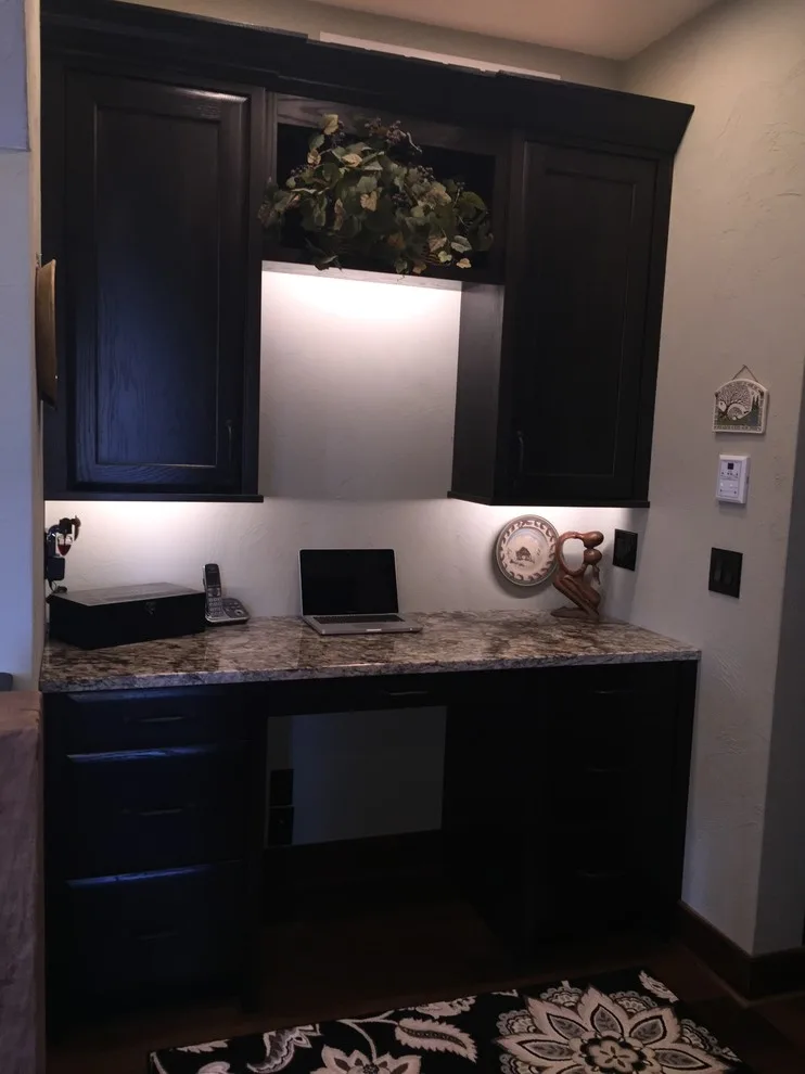 Black Kitchen Cabinets with a Fresh Coat by Finishing Touch Custom Woodworks, Inc. - Photo 4