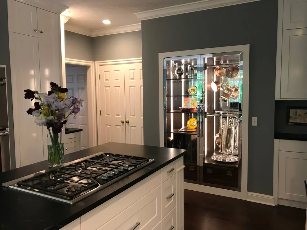 White Kitchen Cabinet Revamp by Finishing Touch Custom Woodworks, Inc. - Photo 25
