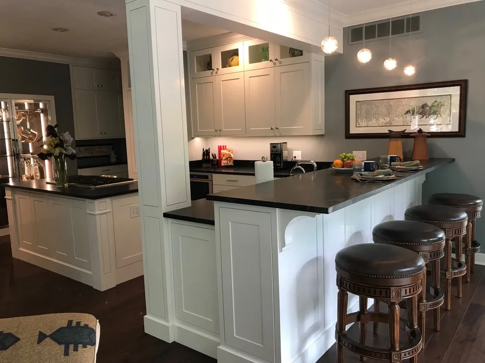 White Kitchen Cabinet Revamp by Finishing Touch Custom Woodworks, Inc. - Photo 61