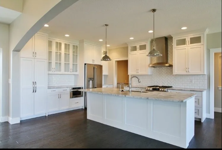 White Kitchen Cabinet Revamp by Finishing Touch Custom Woodworks, Inc. - Photo 27
