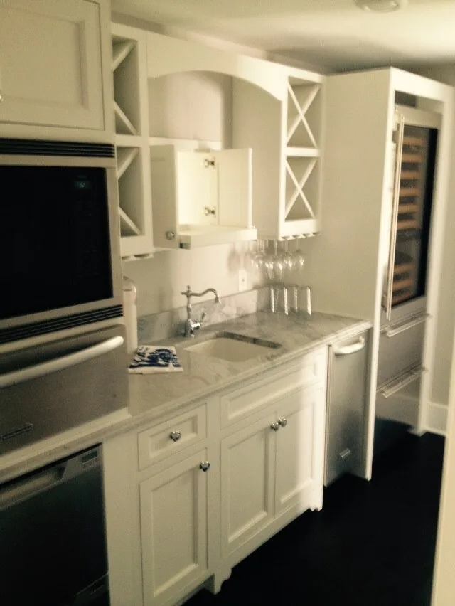 White Kitchen Cabinet Revamp by Finishing Touch Custom Woodworks, Inc. - Photo 24