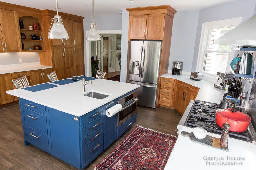 Renovated Open Kitchen with Abundant Natural Light by Kim Eifrid - Photo 5