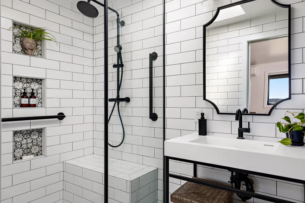 Bathroom with Parisian Influence by Treefrog Design - Photo 2