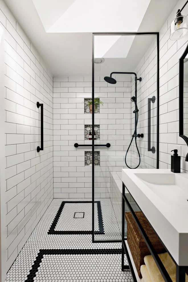 Bathroom with Parisian Influence by Treefrog Design - Photo 4