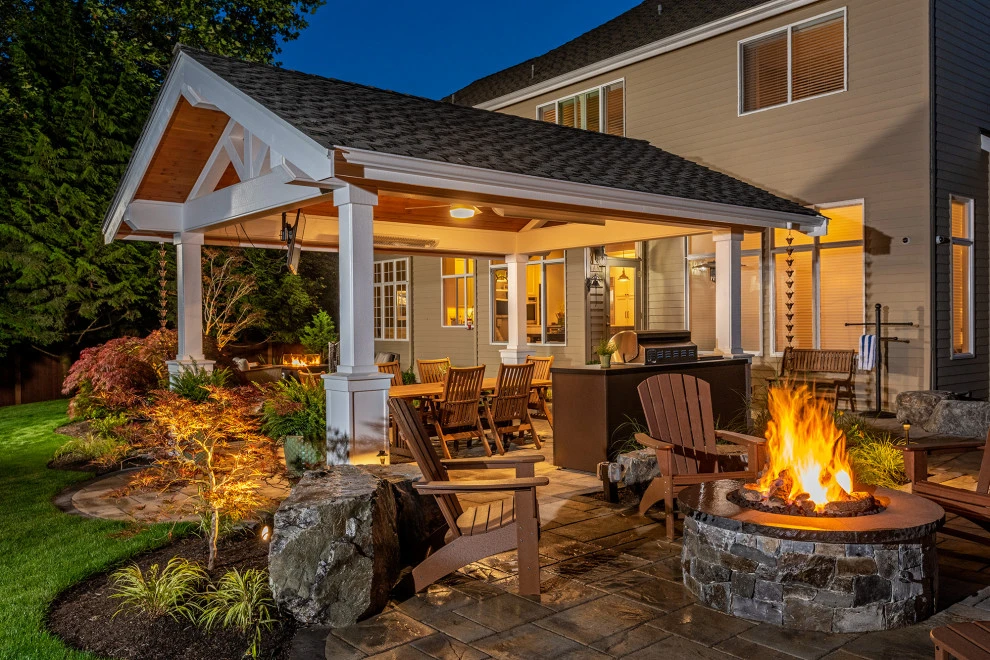 Suburban Oasis by Alderwood Landscape Architecture And Construction - Photo 5