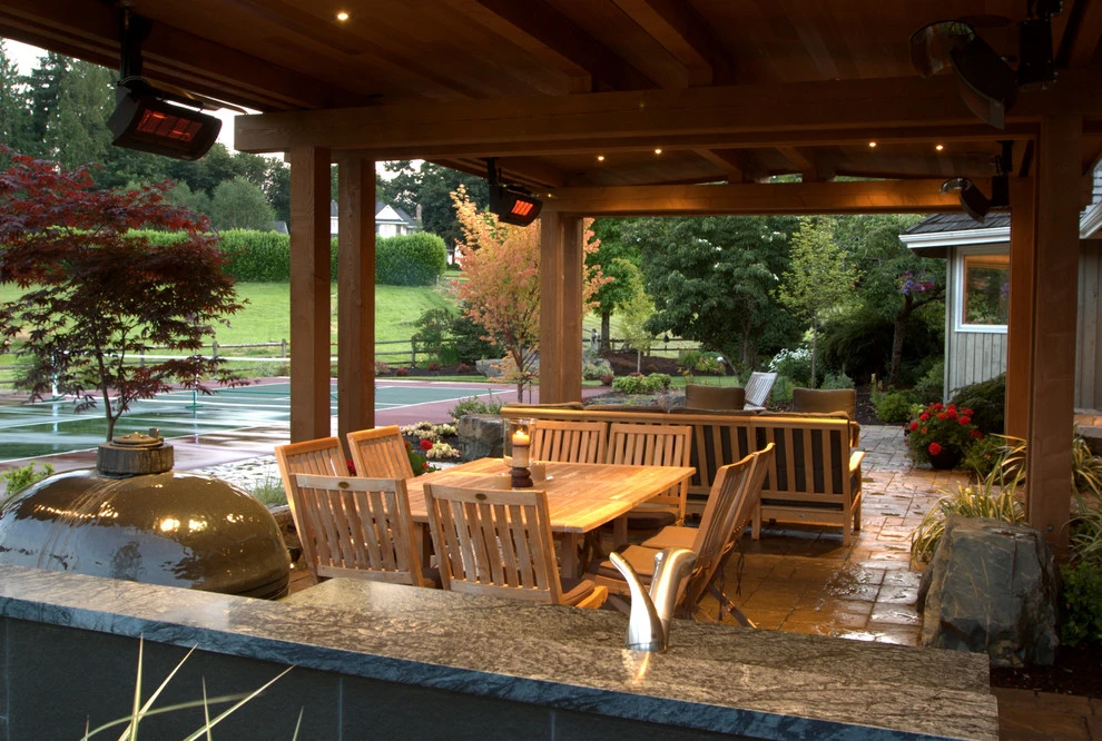 Sammamish Outdoor Living + Dining by Alderwood Landscape Architecture And Construction - Photo 3