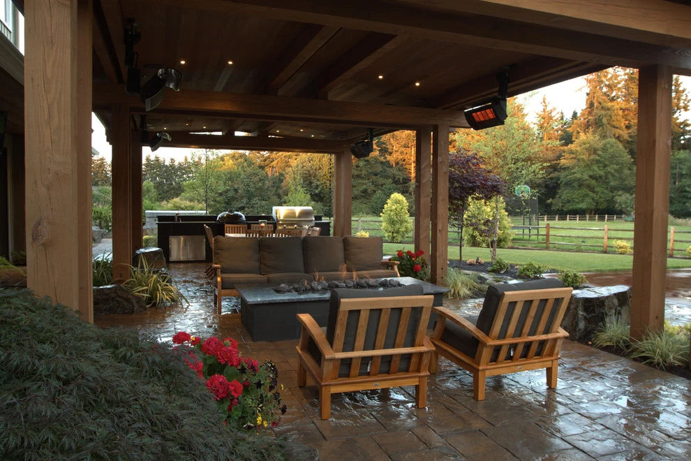 Sammamish Outdoor Living + Dining by Alderwood Landscape Architecture And Construction - Photo 8
