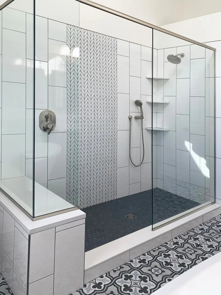 Elegant Application of Patterns by Kitchen And Bath Etc. - Photo 2