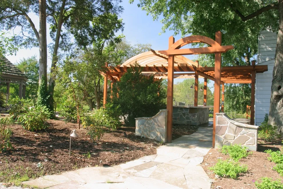 Alfresco Cooking Area with Hearth by Excel Remodeling - Photo 2