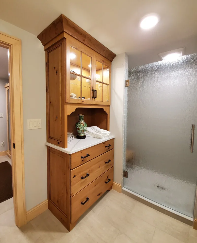 Tranquil Bathroom Sanctuary by Eagle River Cabinets - Photo 2