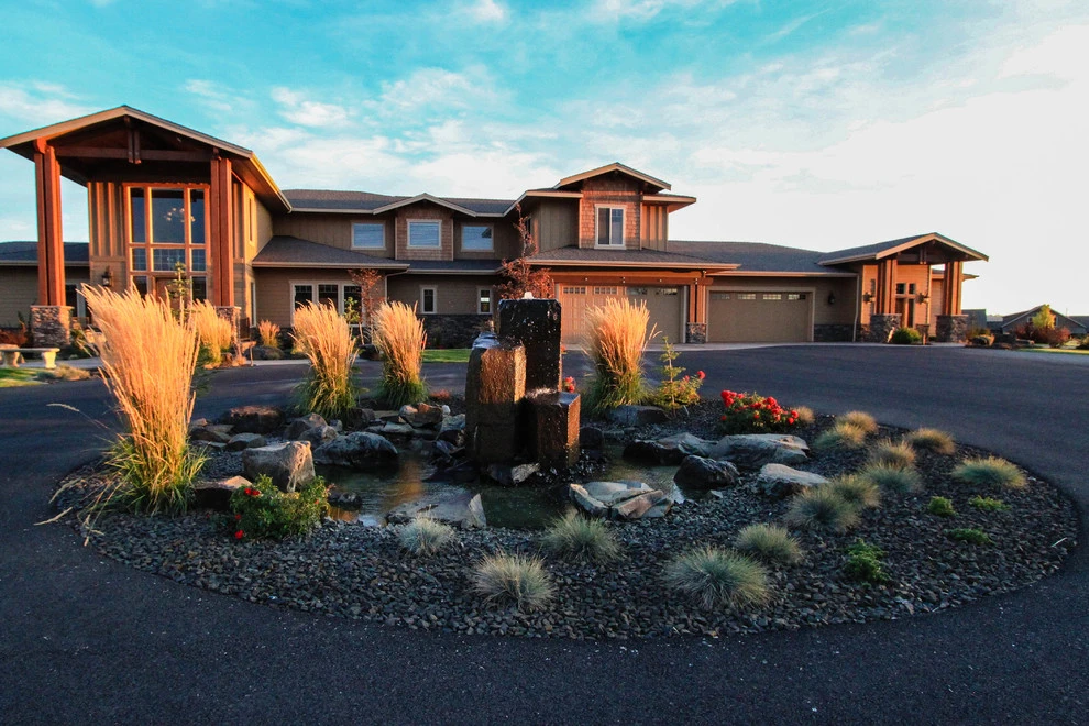 North Spokane Estate Retreat + Water by Alderwood Landscape Architecture And Construction - Photo 7