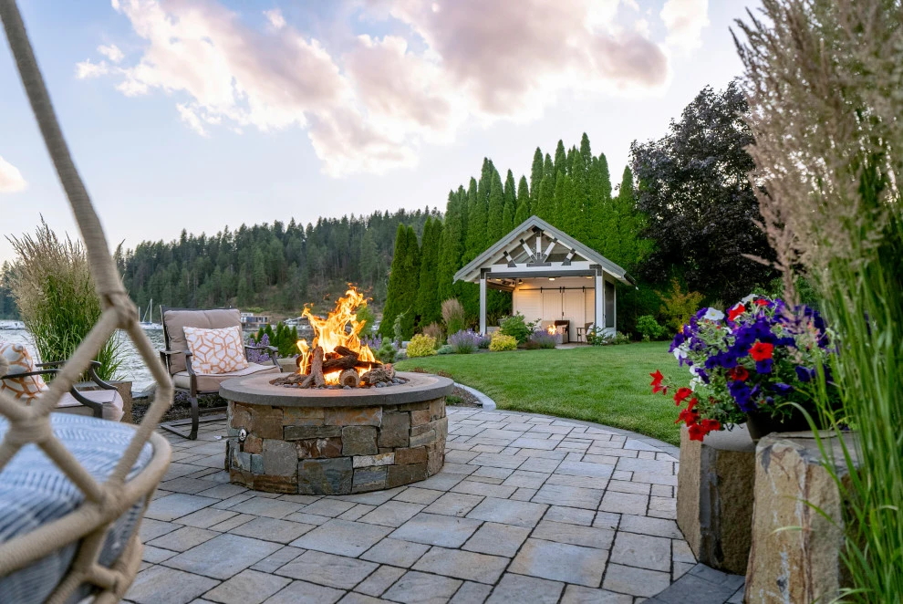 Coeur D'Alene Beachfront by Alderwood Landscape Architecture And Construction - Photo 11