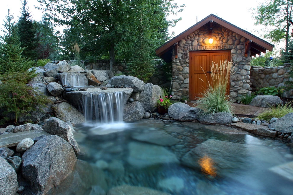 Northwest Water + Light + Concrete by Alderwood Landscape Architecture And Construction - Photo 15