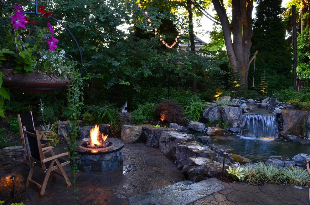 Backyard Oasis by Alderwood Landscape Architecture And Construction - Photo 2