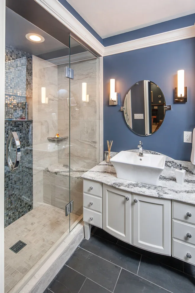 Elegant Bathroom Transformation by Crystal Kitchen + Bath - Photo 2