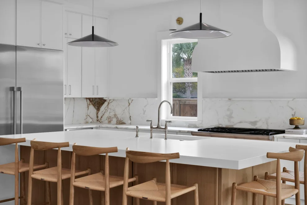 Terri Dubose - Palm Beach Inspired Kitchen and Wet Bar by Woodsman Kitchens And Floors - Photo 22