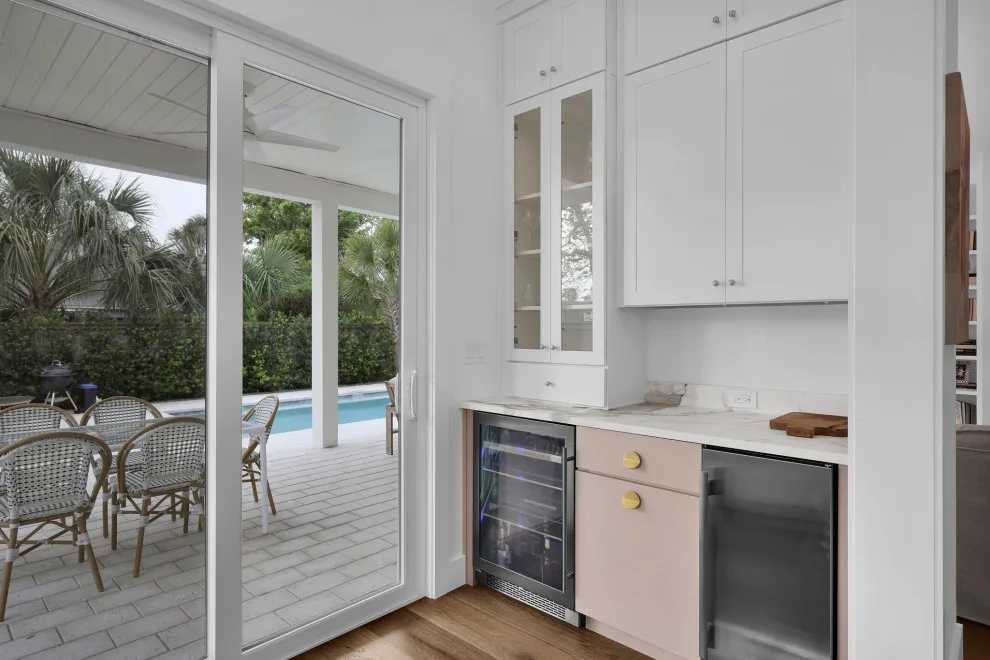 Terri Dubose - Palm Beach Inspired Kitchen and Wet Bar by Woodsman Kitchens And Floors - Photo 36