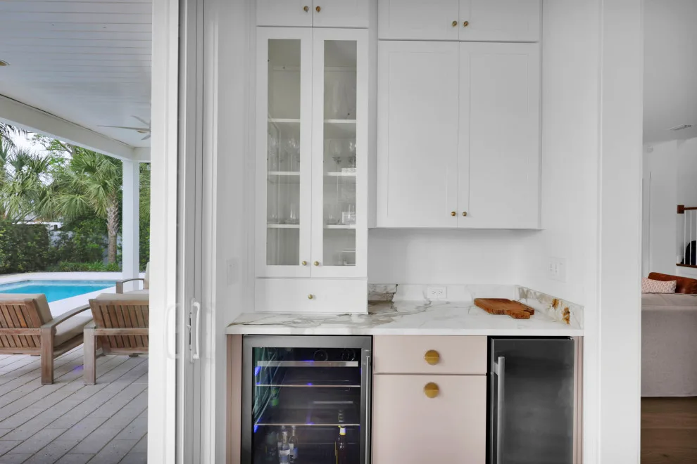 Terri Dubose - Palm Beach Inspired Kitchen and Wet Bar by Woodsman Kitchens And Floors - Photo 20