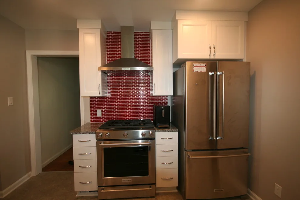 Crimson Accent by Kami Michels-Center Design Studio | Interiors - Photo 4