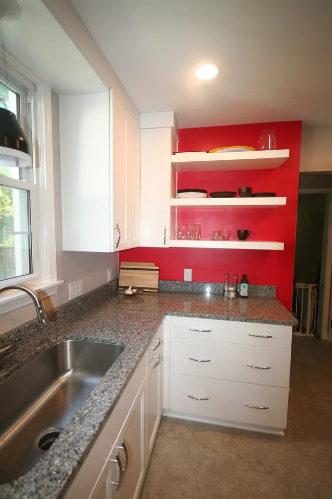 Crimson Accent by Kami Michels-Center Design Studio | Interiors - Photo 2