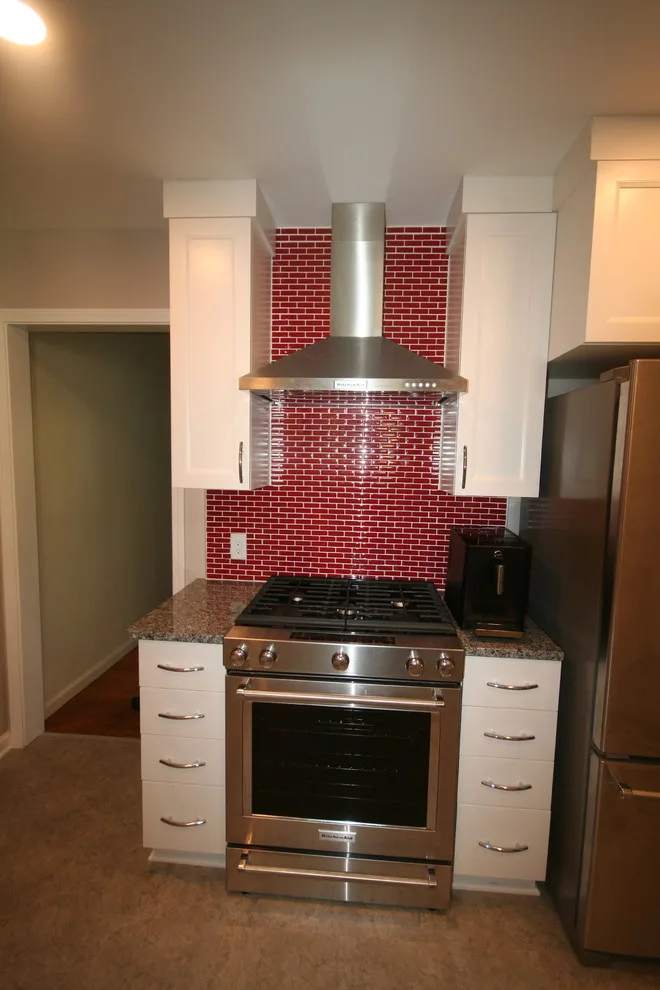 Crimson Accent by Kami Michels-Center Design Studio | Interiors - Photo 3