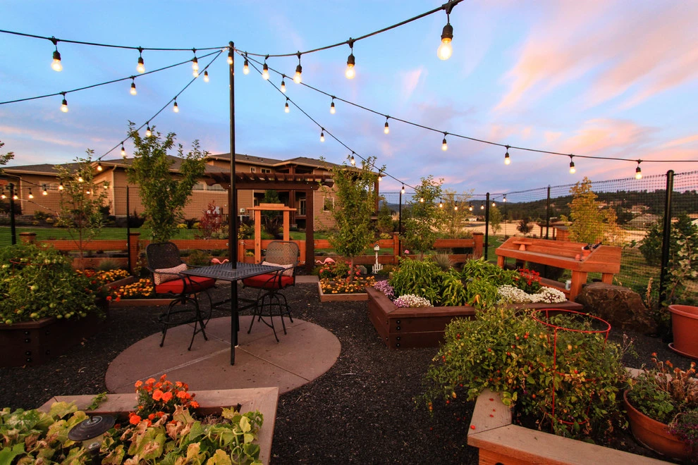 North Spokane Estate Retreat + Water by Alderwood Landscape Architecture And Construction - Photo 2