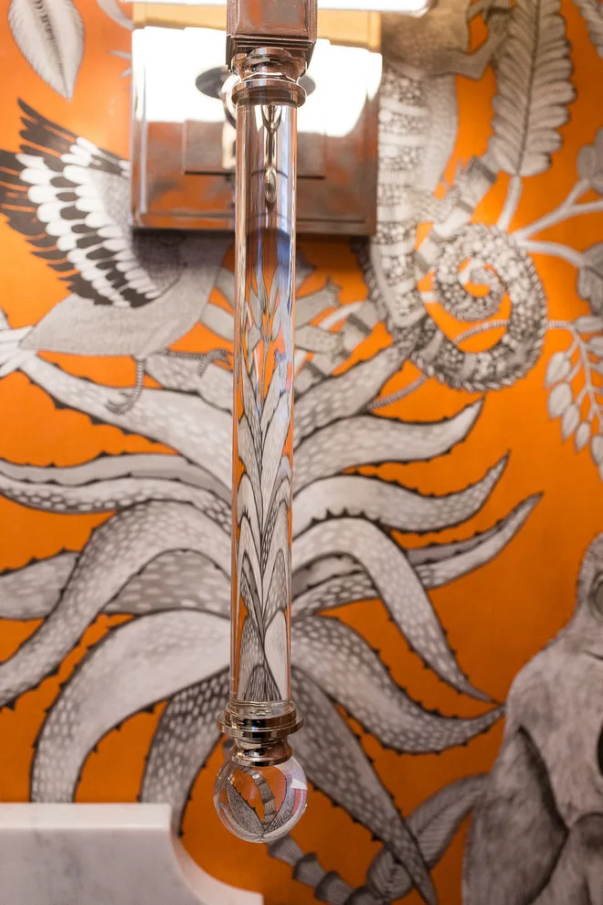 Glamorous Powder Room by MadDesigns Kitchen, Bath, Interiors - Photo 6
