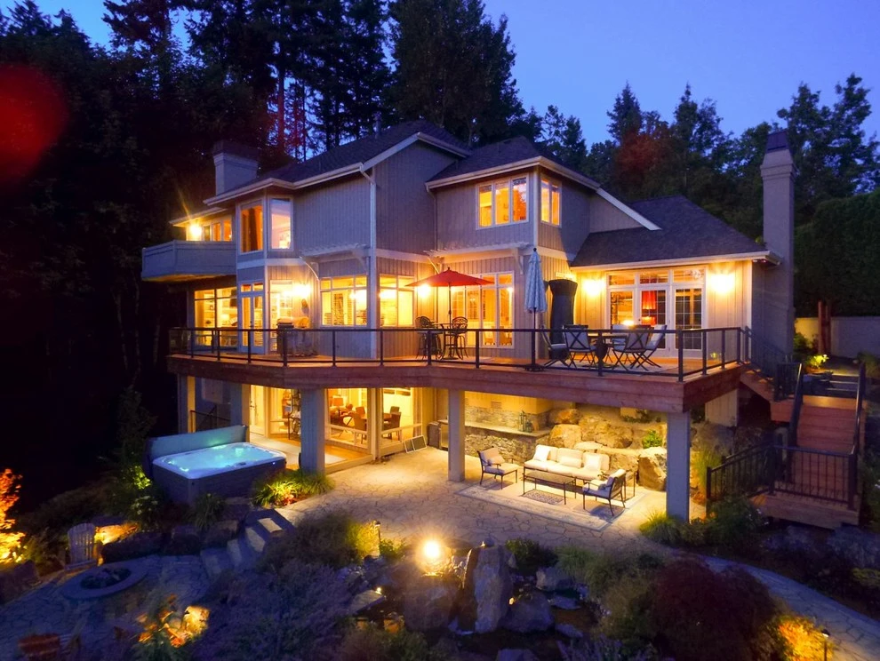 Hillside landscape and outdoor living by Alderwood Landscape Architecture And Construction - Photo 12