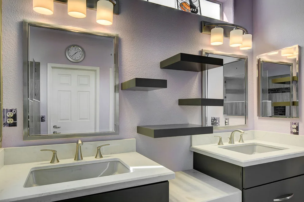 Lavender Fantasy Bath in Sun City Anthem by Las Vegas Remodel & Construction - Photo 11