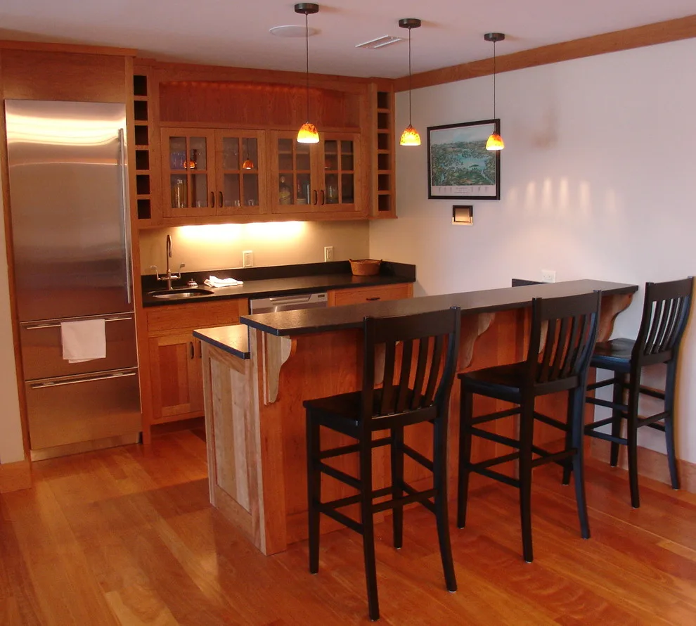Lounge and Wine Spaces by Zarse Custom Cabinet Company - Photo 7